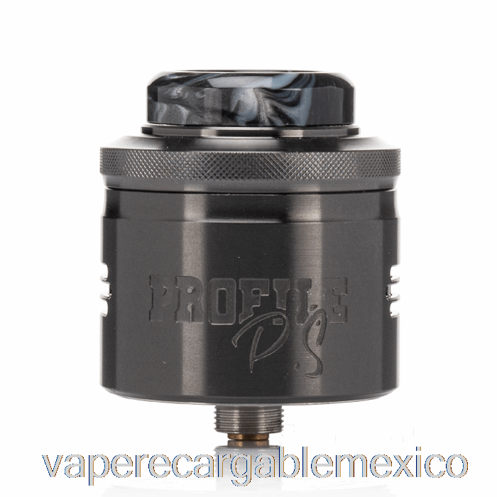Vape Recargable Wotofo Perfil Ps Dual Mesh 28.5mm Rda Gunmetal